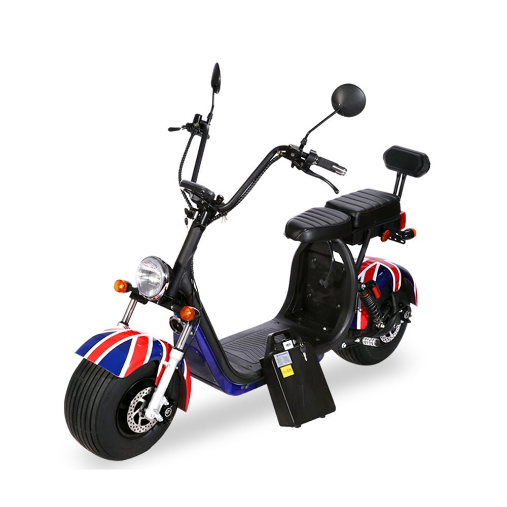 CRONY X3 BIG HARLEY+LI-ion battery+BT+double seat Electric Scooter