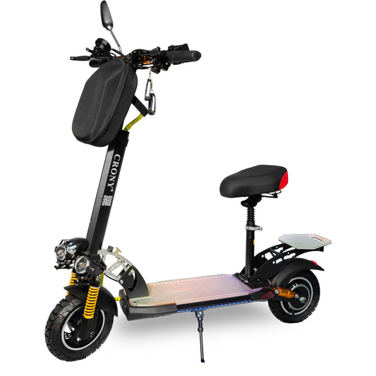 CRONY V10+ 1500W 10 inch Wide tire High configuration E-Scoote High Speed electric Scooter For Outdoor Road - Edragonmall.com