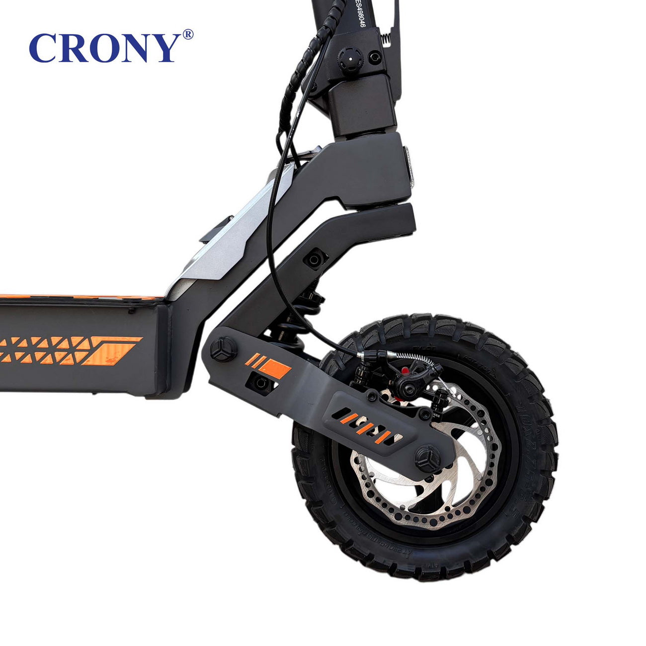 CRONY F1 تعليق مزدوج مع سكوتر كهربائي APP eBike، السرعة القصوى 45كم/ساعة، مدى 55كم، 1500واط