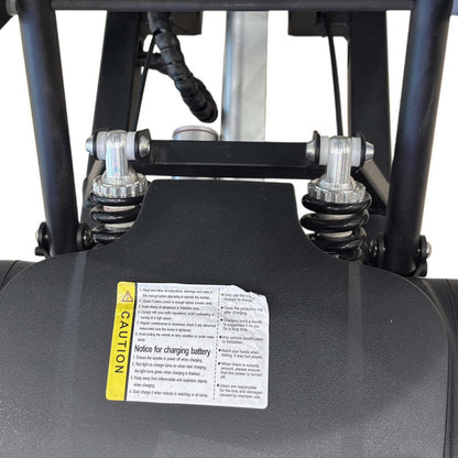 CRONY YB-M-04 سيارة قابلة للطي بأربع عجلات eBike، السرعة القصوى 18كم/ساعة، مدى 30كم، 450واط X2