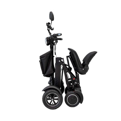 CRONY YB-M-04 سيارة قابلة للطي بأربع عجلات eBike، السرعة القصوى 18كم/ساعة، مدى 30كم، 450واط X2