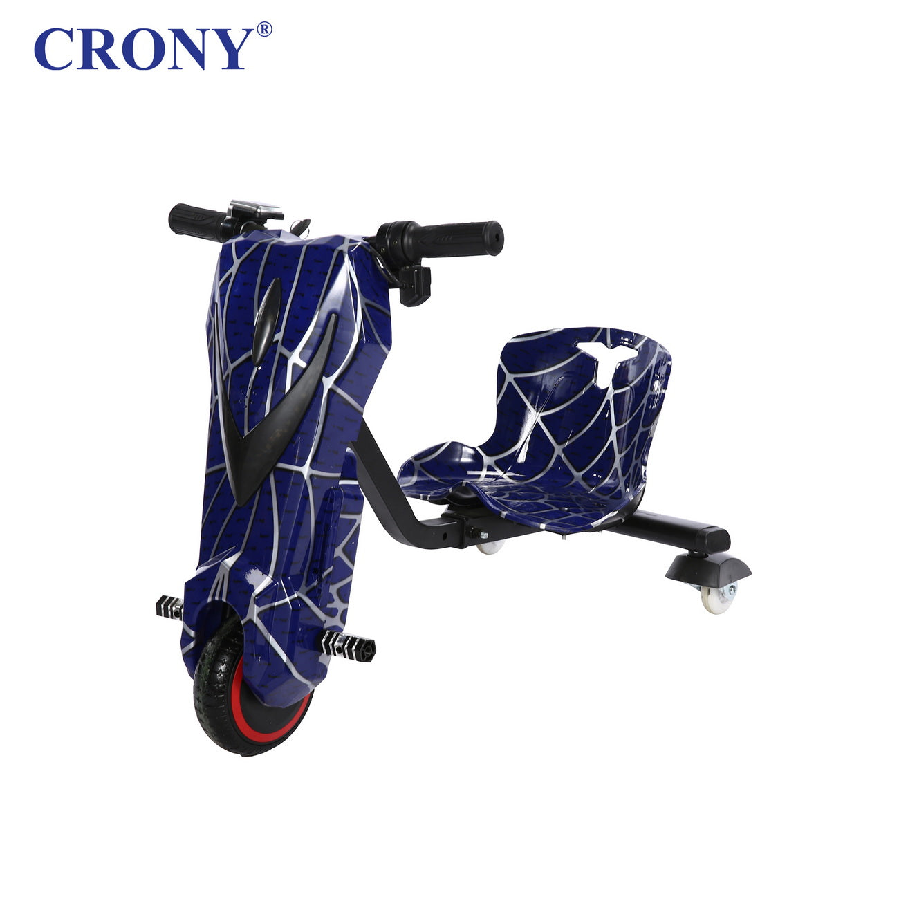 CRONY JL009-8-02 6.5 inch V-type drift Car  Drift Scooter Small for kids eBike, Top Speed 20kmh, 10km Range, 180W