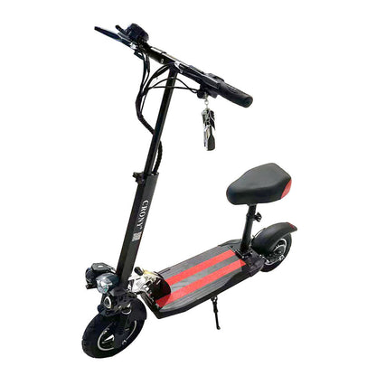 CRONY V10 Fast Speed E-scooter 1200w 10inch max speed 68 km/h Fast Speed E-scooter 48v electric scooter -RED