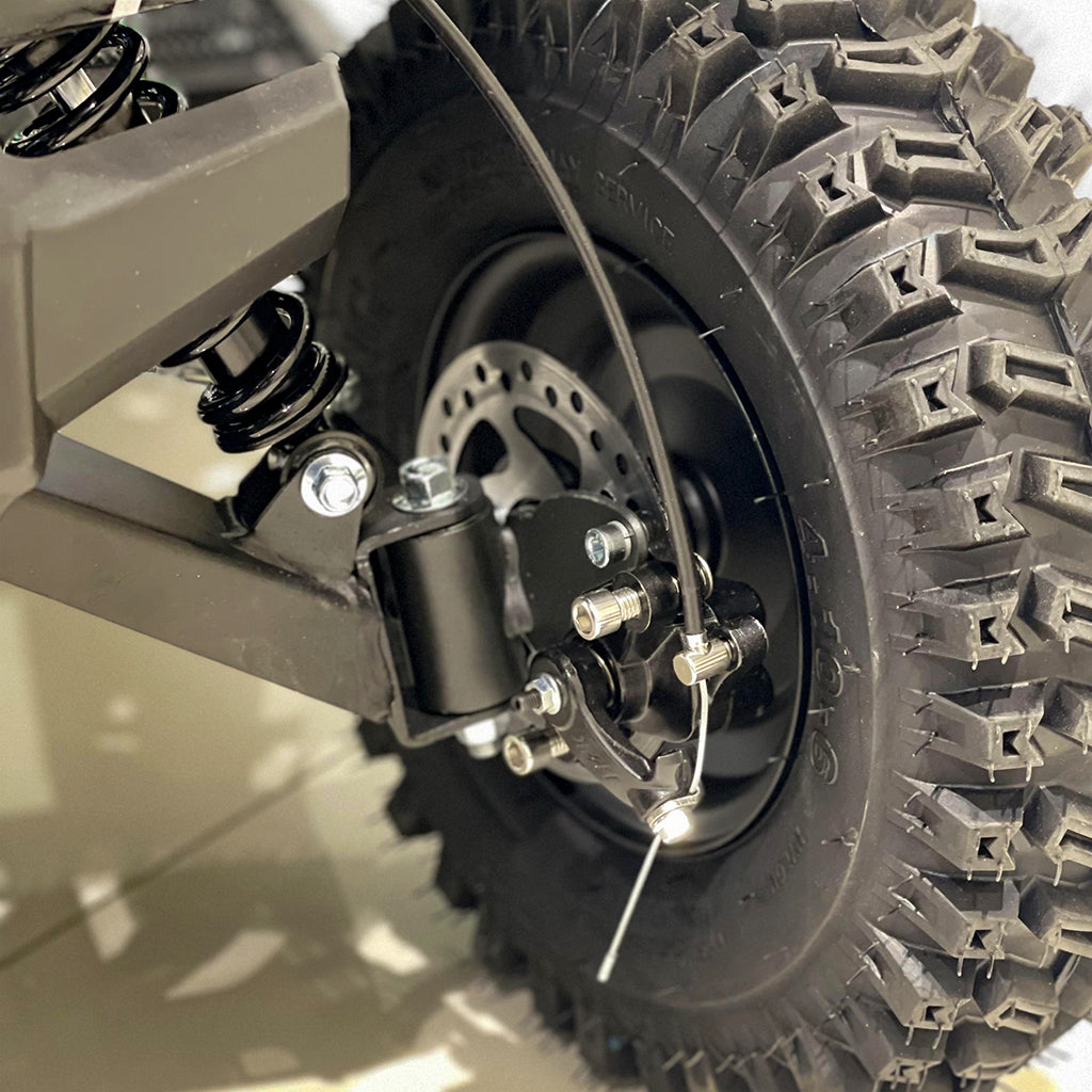 CRONY JL025-01 Electric ATV Disc Brakes Front/Rear Suspension 4X4 Drive Electric bike