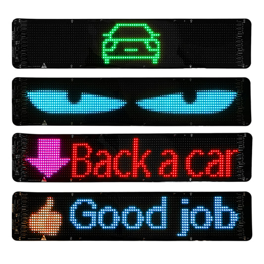 CRONY K6 35-11Cm K7  500*110mm K12 120-600mm Car remote control DIY display   LED Advertising Display Board