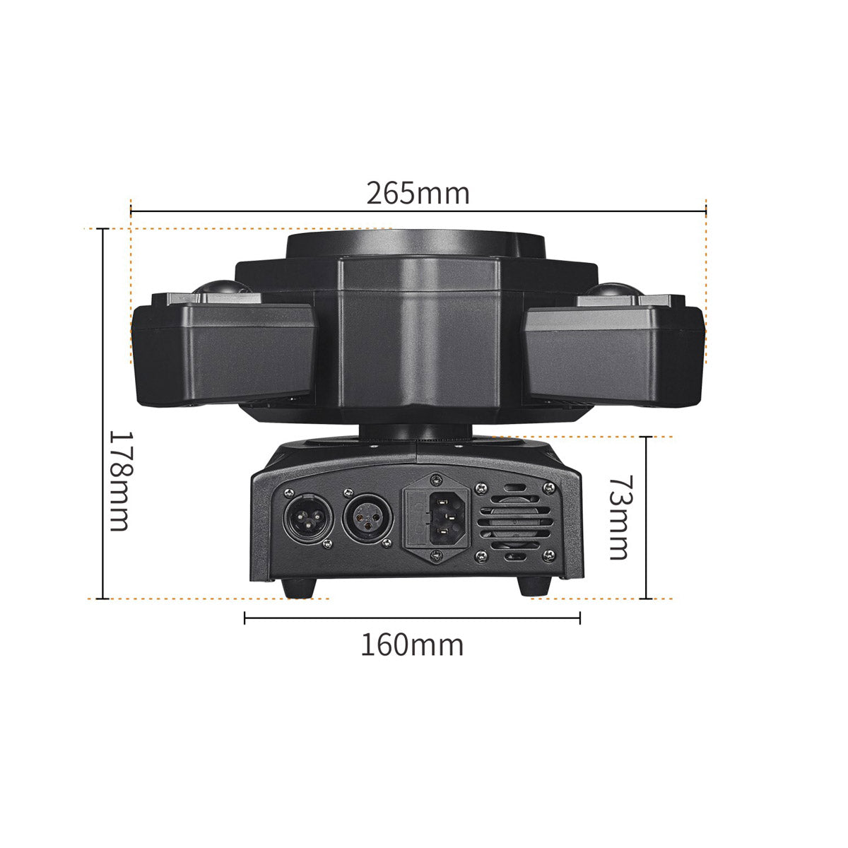 CRONY Quad-armed Cyclone LED With laser Stage equipment