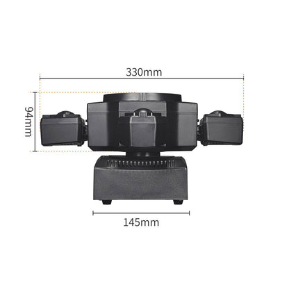 CRONY Quad-armed Cyclone LED With laser Stage equipment