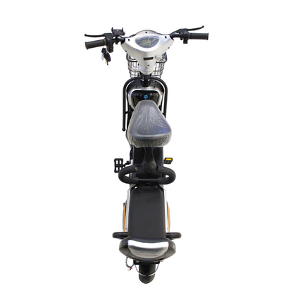 CRONY W6 Electric Bike 3-Speed 14 Inch Electric City Bike Scooter