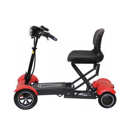 CRONY YB-M-04 سيارة قابلة للطي بأربع عجلات eBike، السرعة القصوى 18كم/ساعة، مدى 30كم، 450واط X2