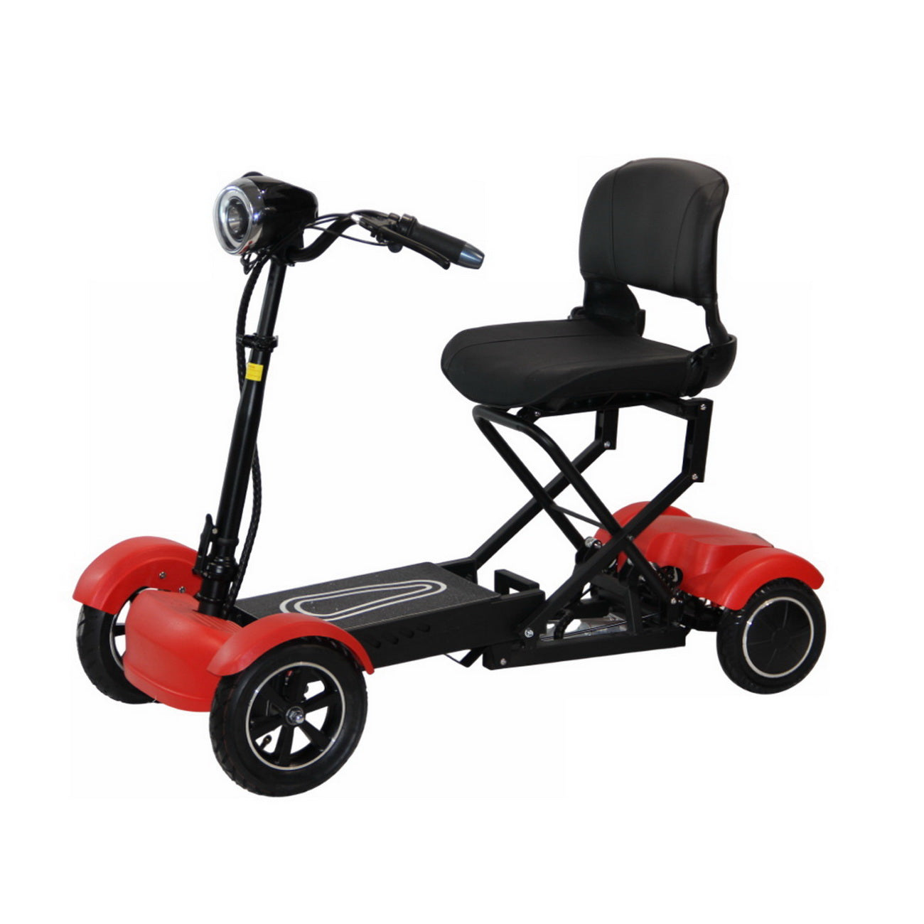 CRONY YB-M-04 سيارة قابلة للطي بأربع عجلات eBike، السرعة القصوى 18كم/ساعة، مدى 30كم، 450واط X2