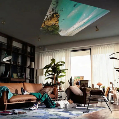 بروجيكتور الألعاب CRONY HY-300A بزاوية 180° تركيز تلقائي بروجيكتور فيديو منزلي محمول