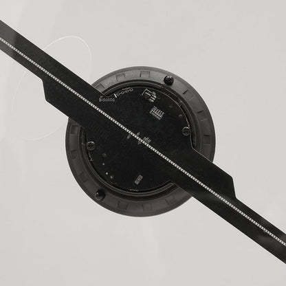 CRONY 32cm Fan Screen With 6-sided Protection Cover 3D Holographic LED Fan