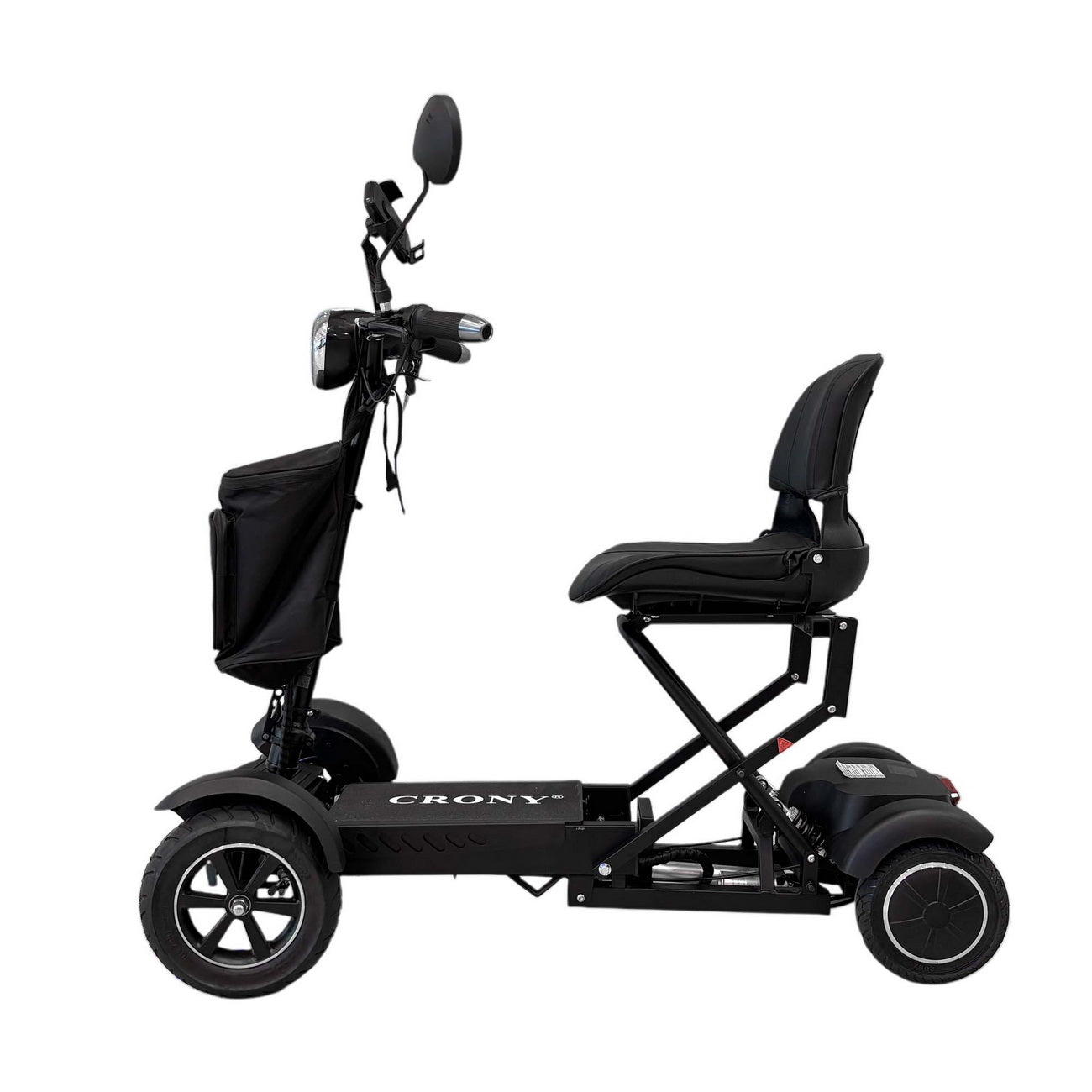 CRONY YB-M-04 سيارة قابلة للطي بأربع عجلات eBike، السرعة القصوى 18كم/ساعة، مدى 30كم، 450واط X2