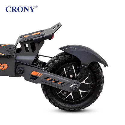CRONY F1 تعليق مزدوج مع سكوتر كهربائي APP eBike، السرعة القصوى 45كم/ساعة، مدى 55كم، 1500واط