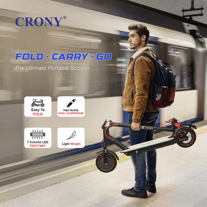 CRONY  XM M365 Scooter APP with 7 colors LED with APP