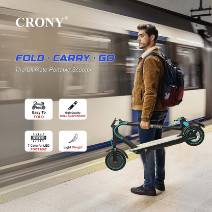 CRONY  XM M365 Scooter APP with 7 colors LED with APP