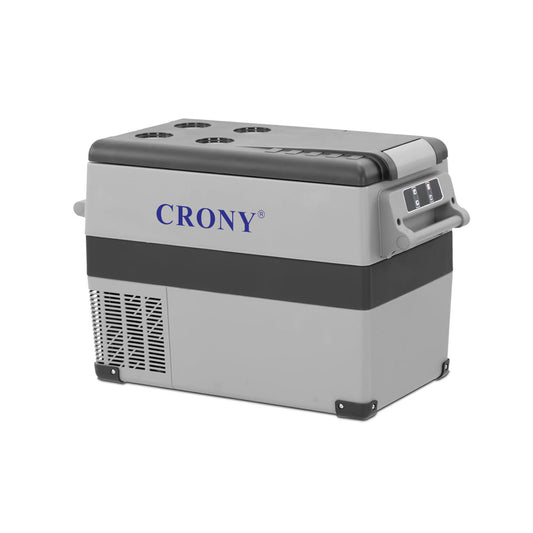 CRONY Car Refrigerator 45L CF45/DC/AC 45 Portable Fridge Freezer 12 Volt 48 Quart  45 Liter Fast Cooling 12V Fridge -4℉~68℉ Car Cooler 12/24V DC and 100-240V AC