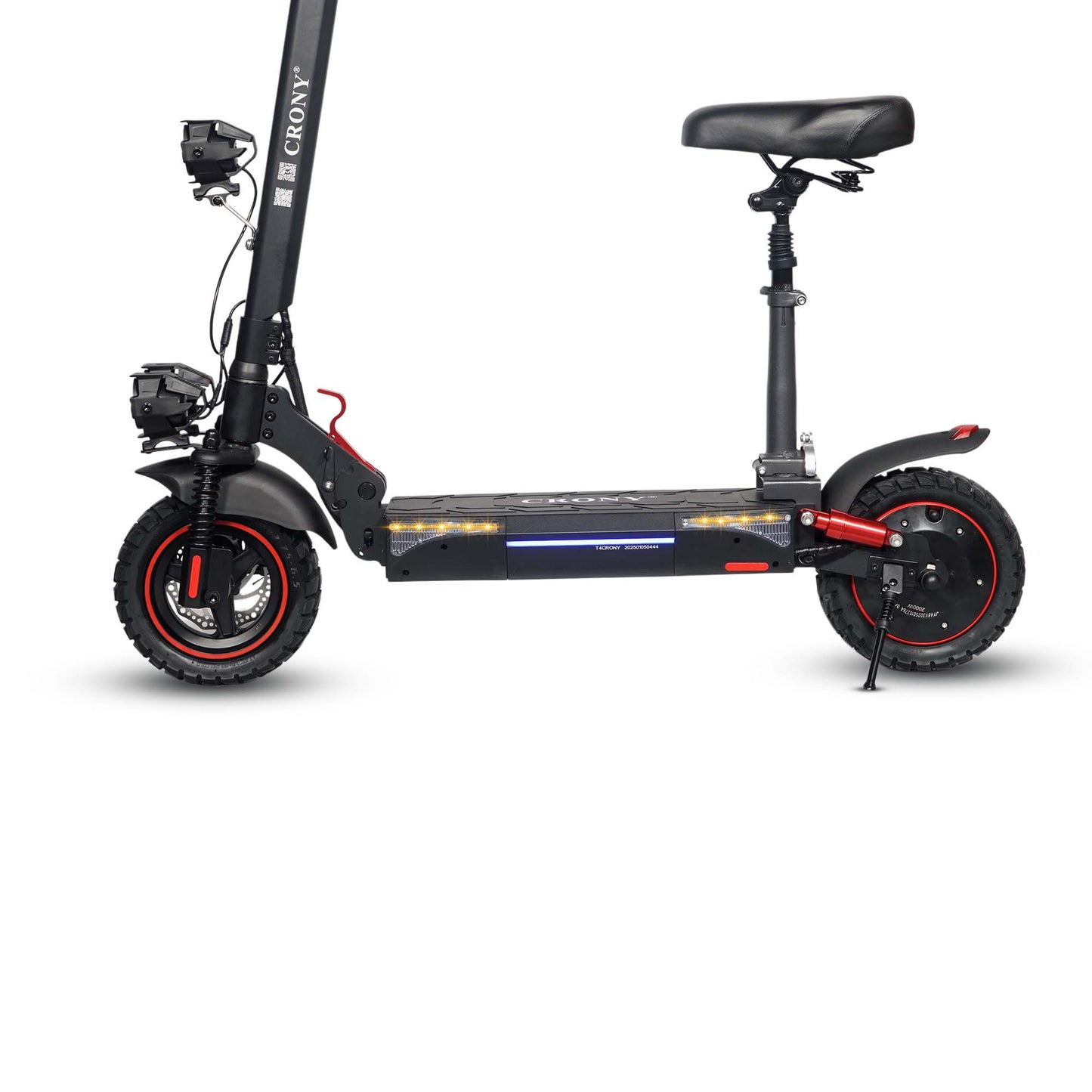CRONY T4 Electric Scooter Big LCD Display With Seat 2000W Motor Smart App Control
