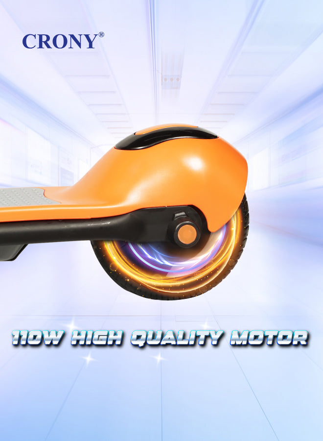 CRONY ZL-E7 Kids Electric Scooter with Speaker Foldable Lightweight Frame with Vacuum Tires