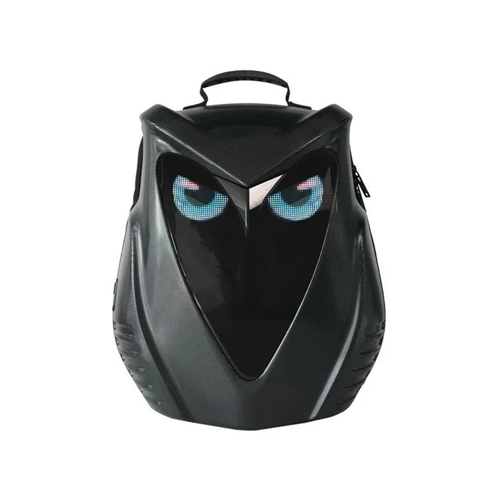CRONY Owl LED Display Backpack Owl LED Eyes Motor Backpack, Backpack, Phone Control Screen Bag, Scooter Bag Bring