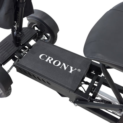 CRONY YB-M-04 سيارة قابلة للطي بأربع عجلات eBike، السرعة القصوى 18كم/ساعة، مدى 30كم، 450واط X2