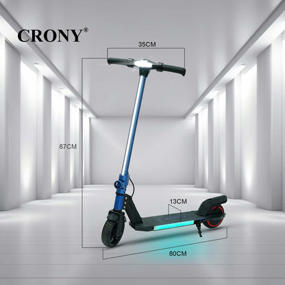 CRONY S31 Kids Electric Scooter With LED colored lights