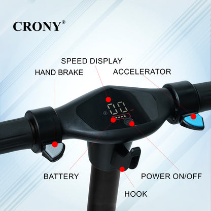 CRONY S31 Kids Electric Scooter With LED colored lights