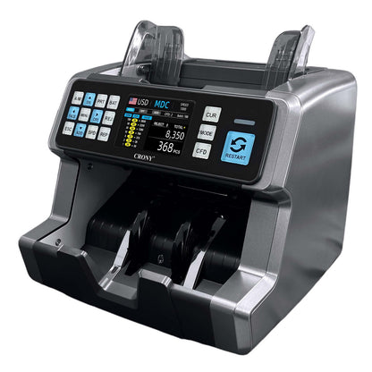 CRONY AL-9201 Money Counter Bill Counter with UV MG IR CIS Detection 1200pcs/min