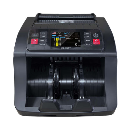 CRONY AL-N66D currency count machine with UV MG IR Detection Mixed Bill Counting Touch Display for Office Bank Retail