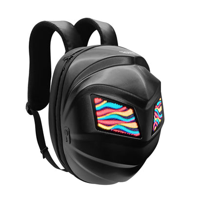 CRONY Owl LED Display Backpack Owl LED Eyes Motor Backpack, Backpack, Phone Control Screen Bag, Scooter Bag Bring