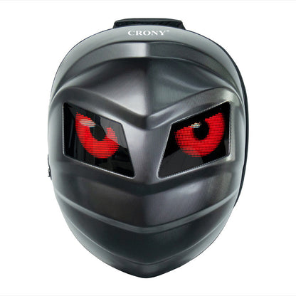 حقيبة ظهر كروني آيرون مان مع شاشة LED لنقل المياه - ترقية حقيبة ظهر آيرون مان مع شاشة LED - حقيبة دراجة نارية فارس - حقيبة سفر رائعة - حقيبة سكوتر - 2