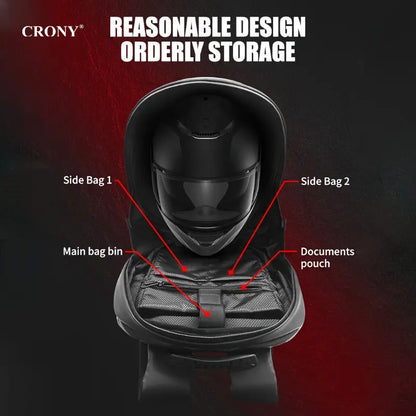 CRONY Owl LED Display Backpack Owl LED Eyes Motor Backpack, Backpack, Phone Control Screen Bag, Scooter Bag Bring
