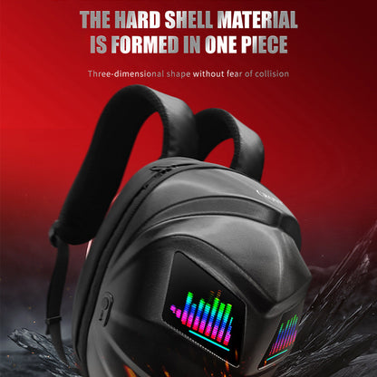 حقيبة ظهر كروني آيرون مان مع شاشة LED لنقل المياه - ترقية حقيبة ظهر آيرون مان مع شاشة LED - حقيبة دراجة نارية فارس - حقيبة سفر رائعة - حقيبة سكوتر - 2