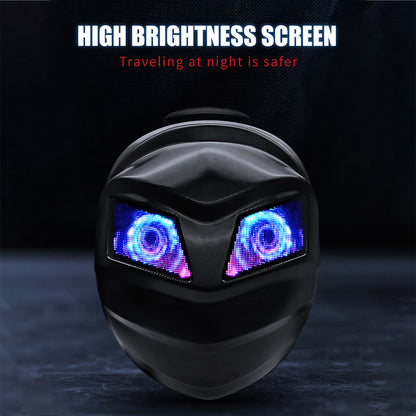 CRONY Owl LED Display Backpack Owl LED Eyes Motor Backpack, Backpack, Phone Control Screen Bag, Scooter Bag Bring