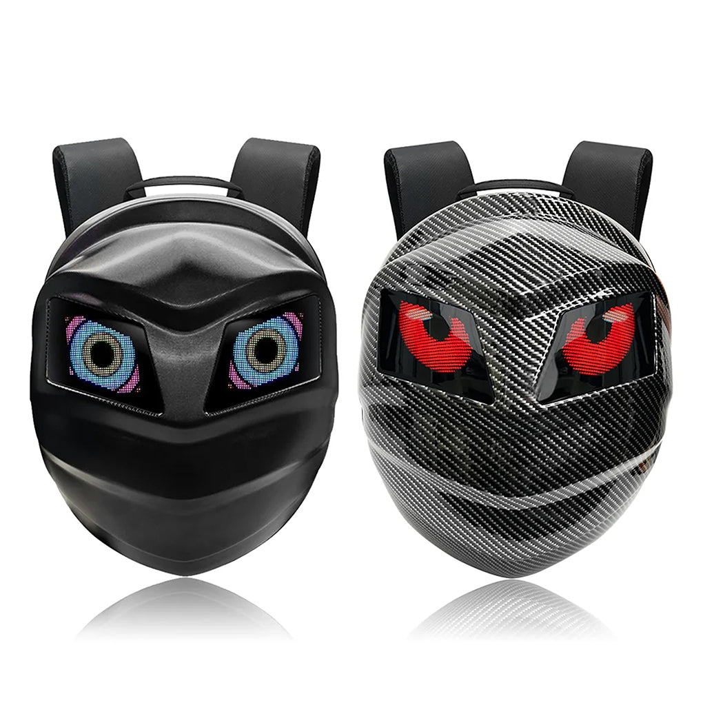 CRONY Owl LED Display Backpack Owl LED Eyes Motor Backpack, Backpack, Phone Control Screen Bag, Scooter Bag Bring