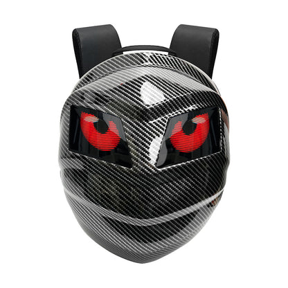 حقيبة ظهر كروني آيرون مان مع شاشة LED لنقل المياه - ترقية حقيبة ظهر آيرون مان مع شاشة LED - حقيبة دراجة نارية فارس - حقيبة سفر رائعة - حقيبة سكوتر - 2