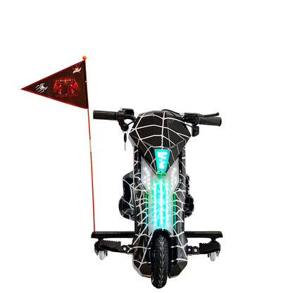 سيارة انزلاق جاهزة للقيادة من نوع V CRONY D02 بحجم 8 بوصات بسرعة 18 كم/س مع أضواء LED ومكبر صوت بلوتوث