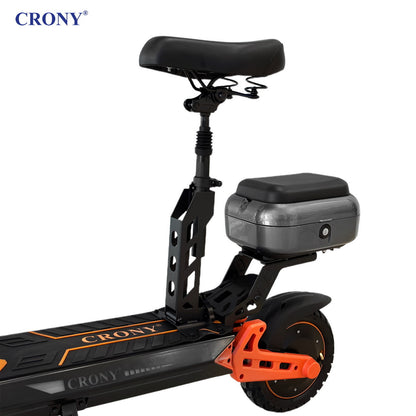 CRONY D2 Pro Electric Scooter Dual Suspension Aluminum Frame LCD Display Bluetooth APP Folding Adult E Scooter