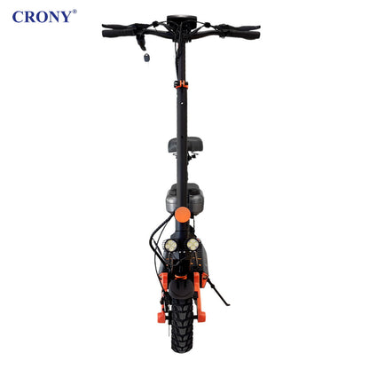 CRONY D2 Pro Electric Scooter Dual Suspension Aluminum Frame LCD Display Bluetooth APP Folding Adult E Scooter