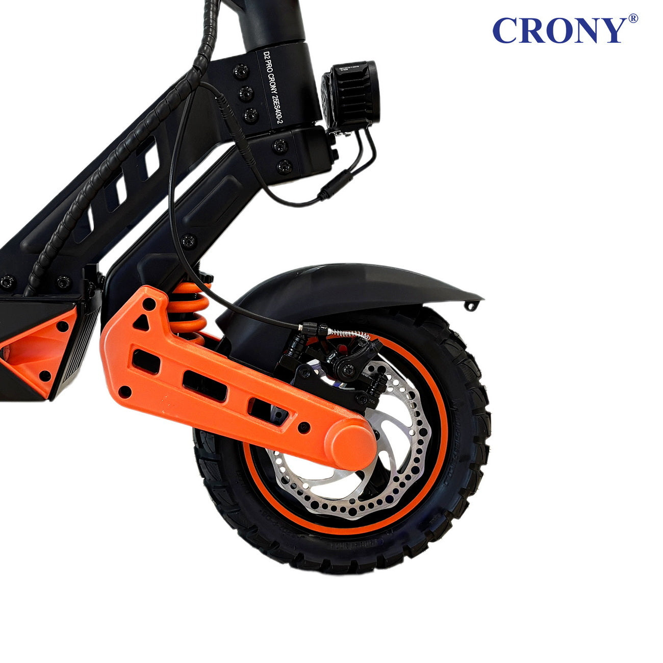 CRONY D2 Pro Electric Scooter Dual Suspension Aluminum Frame LCD Display Bluetooth APP Folding Adult E Scooter