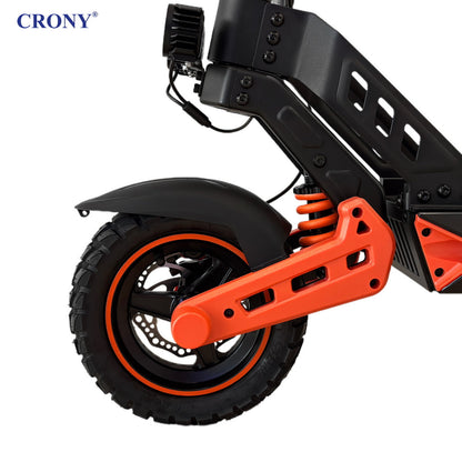 CRONY D2 Pro Electric Scooter Dual Suspension Aluminum Frame LCD Display Bluetooth APP Folding Adult E Scooter