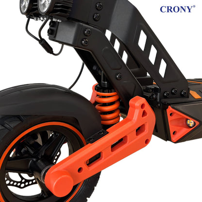 CRONY D2 Pro Electric Scooter Dual Suspension Aluminum Frame LCD Display Bluetooth APP Folding Adult E Scooter