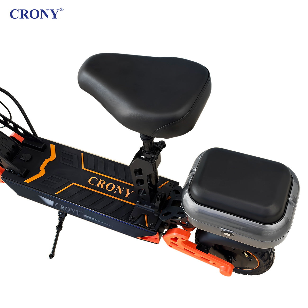CRONY D2 Pro Electric Scooter Dual Suspension Aluminum Frame LCD Display Bluetooth APP Folding Adult E Scooter