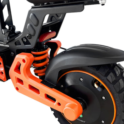 CRONY D2 Pro Electric Scooter Dual Suspension Aluminum Frame LCD Display Bluetooth APP Folding Adult E Scooter