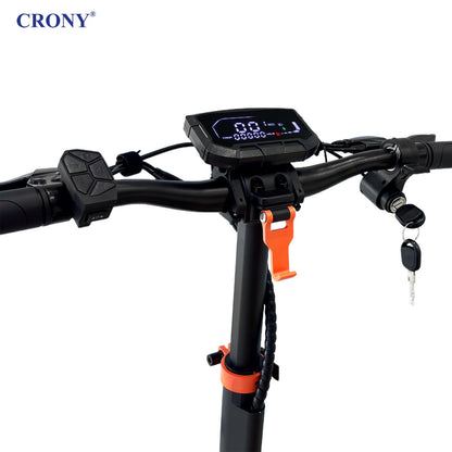 CRONY D2 Pro Electric Scooter Dual Suspension Aluminum Frame LCD Display Bluetooth APP Folding Adult E Scooter