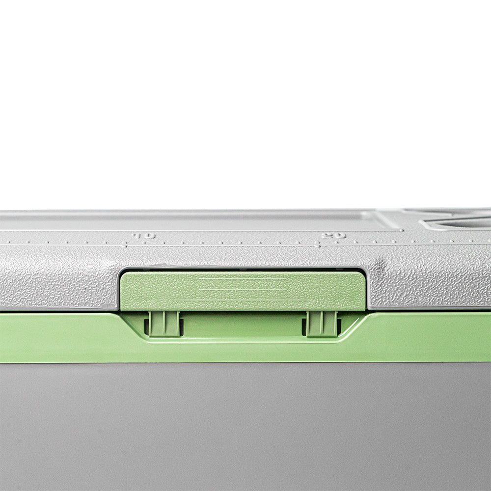 CRONY Car Refrigerator 15L C15 12v Thermoelectric car Cooler Camping Fridge Freezer-GREEN