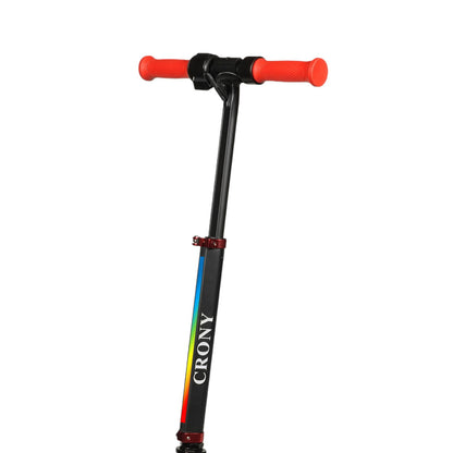 سكوتر كهربائي للأطفال CRONY S2 مع نظام تعليق 150 واط سرعة 8-19 كم/ساعة مدى 6-12 كم شاشة LED قابلة للطي