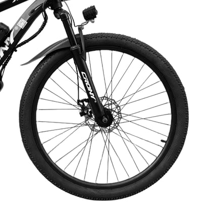 CRONY FA26-1 دراجة كهربائية 26 بوصة دراجات كهربائية eBike، السرعة القصوى 40كم/ساعة، مدى 35كم، 350واط