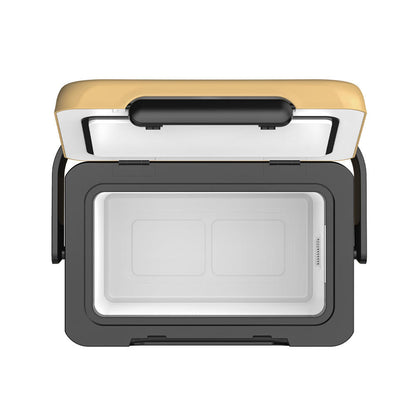 CRONY N12 12L Car Refrigerator Portable Freezer for Vehicle Truck RV AC DC 12V 24V Mini Fridge with Detachable Battery LED Display -20°C to 20°C for Camping Travel Outdoor