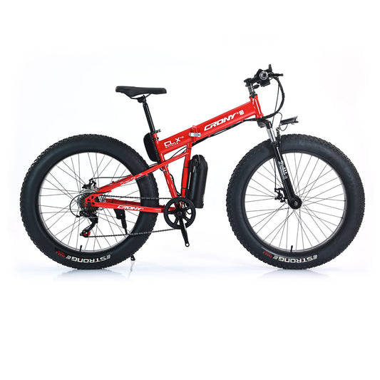 CRONY FB-EM017 FB-EM028 26inch Fold Electric Bike 36V Lithium Battery Scooter Ebike